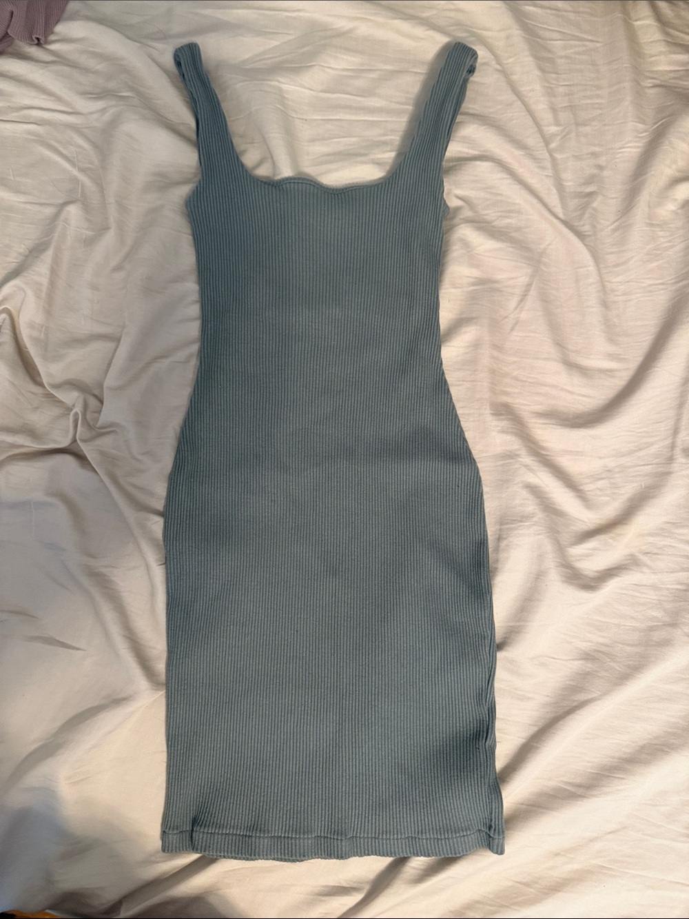 Madewell ribbed mini dress